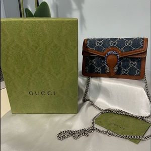 Gucci woman’s denim mini bag